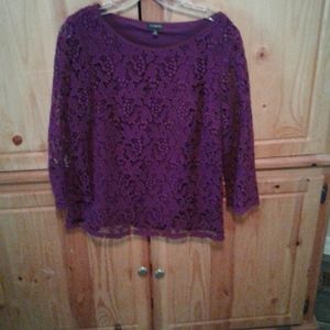 Talbots Lace blouse